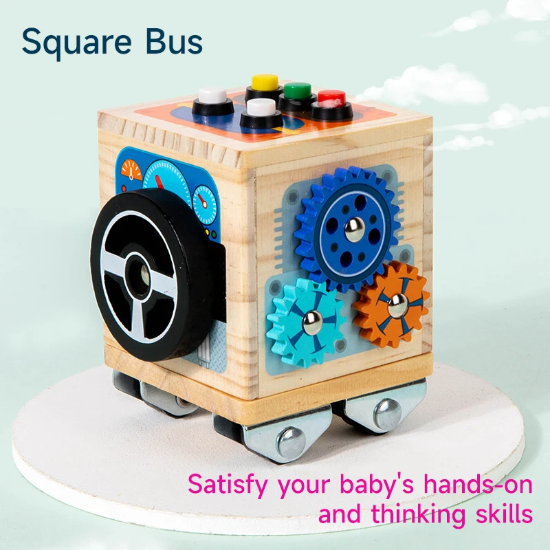 Party Games Bus - Brinquedos educativos infantis montessori, brinquedos de