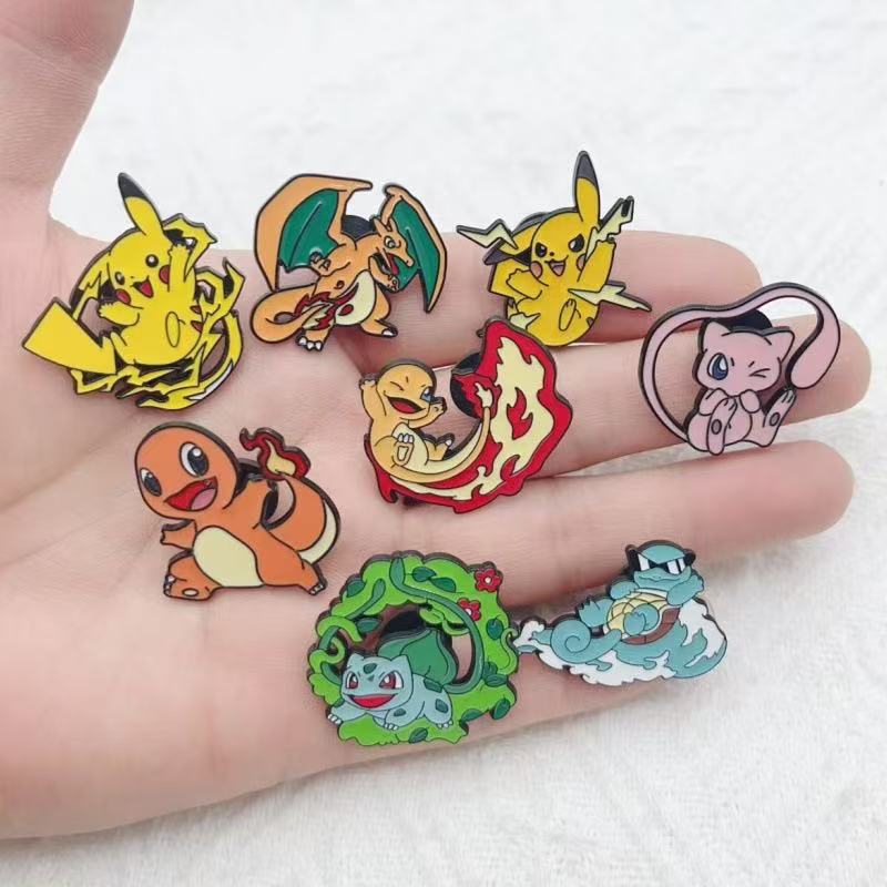 Party Games Gifts - 8 peças de broche de liga