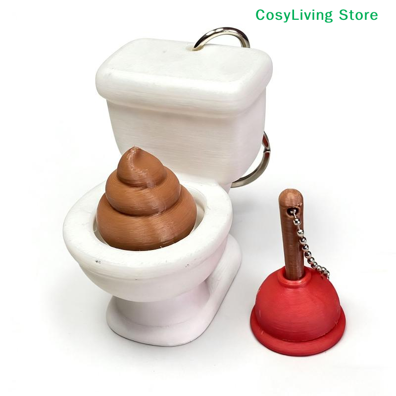 Party Games Gifts - [CL]1/2 Peças Chaveiro Relaxante com Botão