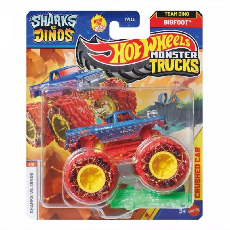 Hot Wheels Wild Monster Trucks - Hot Wheels Car Monster Trucks avaliação e preço