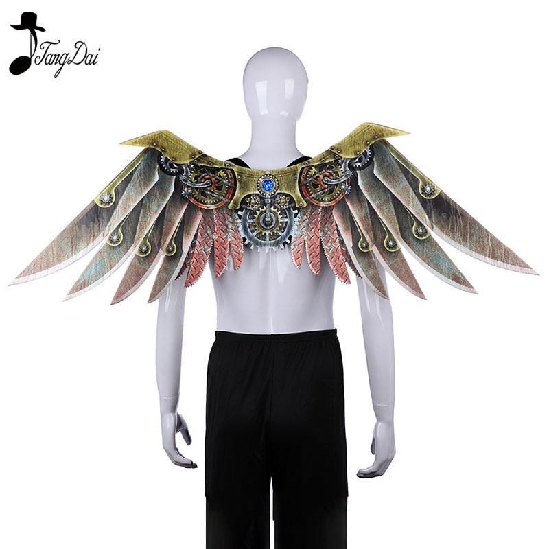 Steampunk Cosplay Costume Wing - Party Games Steam avaliação e preço