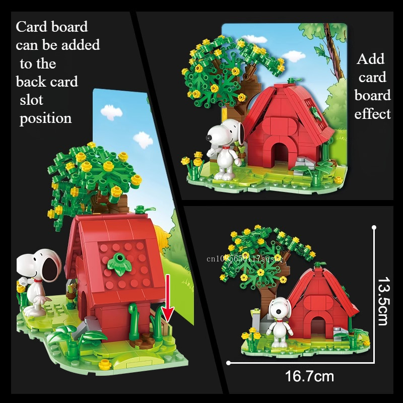 Snoopy cena blocos de construç - Party Games Bus avaliação e preço